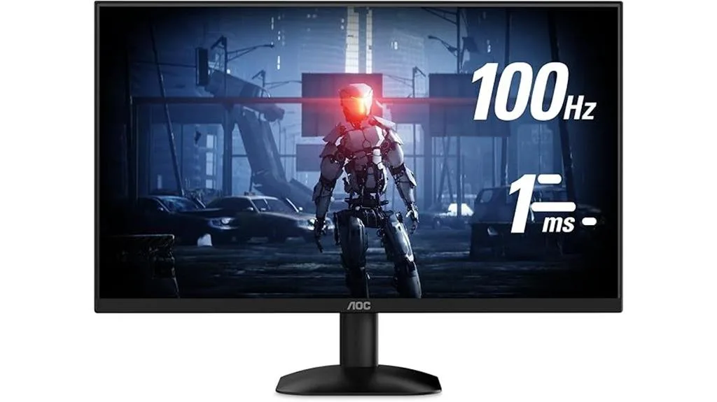 Monitor gamer de 100hz e 1ms