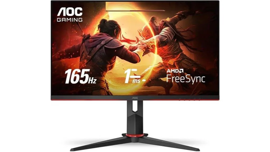 Monitor gamer de 27 polegadas e 165Hz