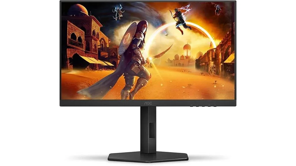 monitor gamer ajustável de 24 polegadas