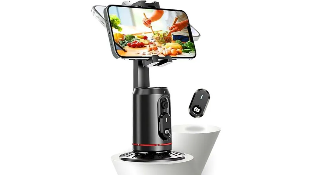 suporte de rastreamento facial automático