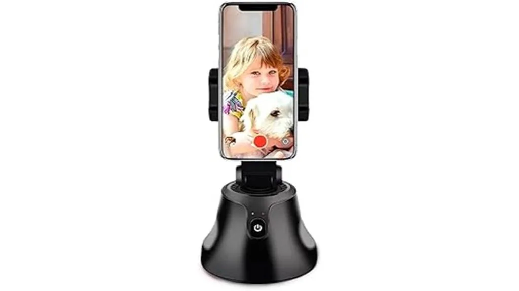 suporte de telefone com rastreamento automático