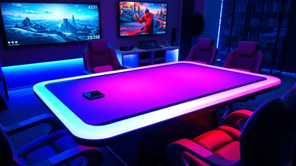 escolhendo fatores para mesa de jogos