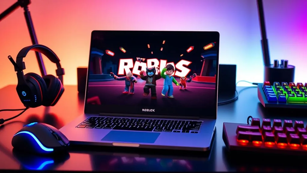 escolhendo laptops para jogos Roblox