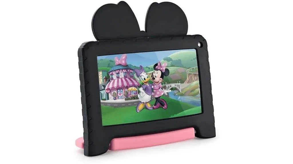 tablet da minnie com controles parentais