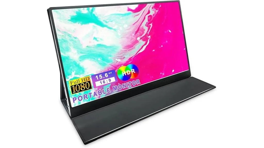 monitor portátil de 15,6 polegadas