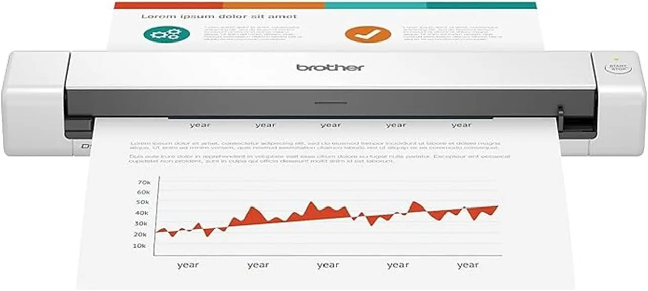 scanner de cor portátil brother