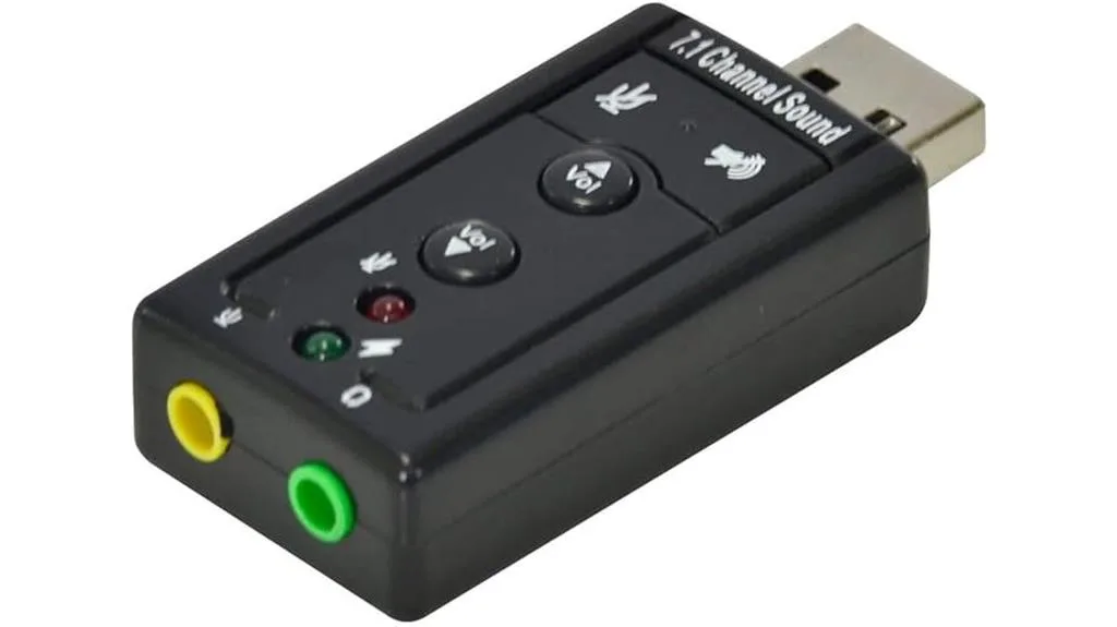 adaptador de som USB virtual