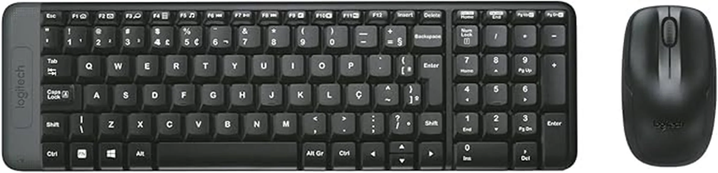 combo de teclado e mouse sem fio
