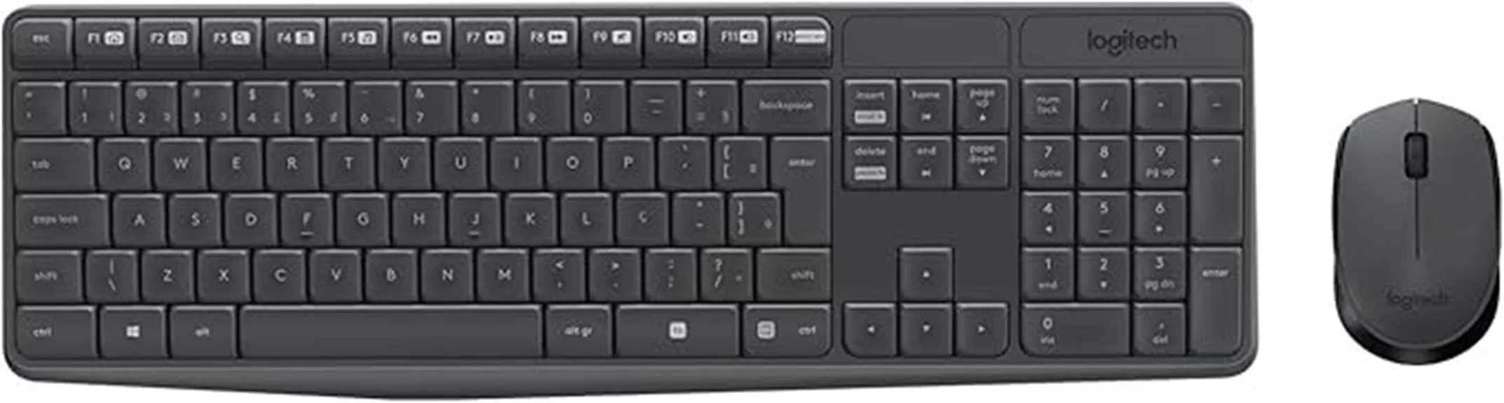 combo de teclado e mouse sem fio