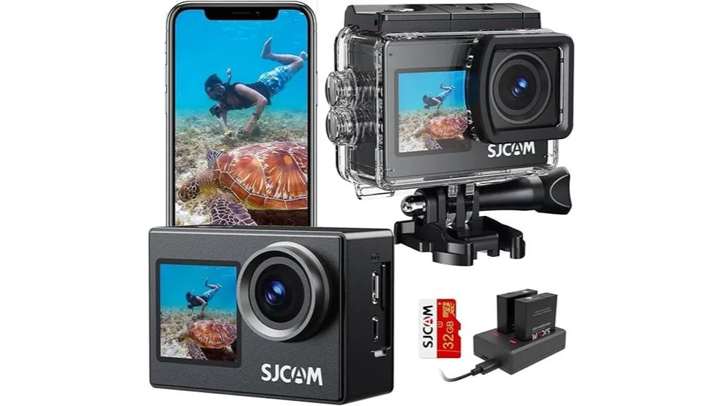 Câmera de ação 4k ultra hd