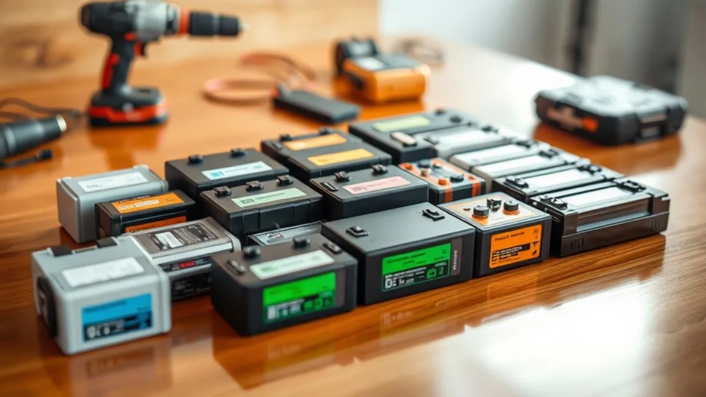 fatores chave para baterias recarregáveis