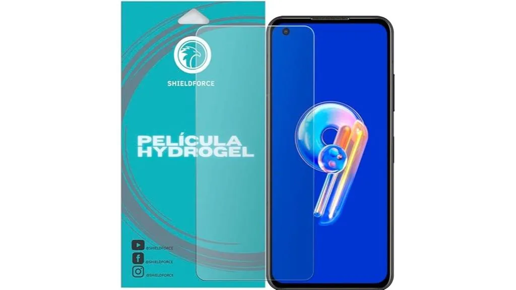 asus zenfone 9 filme de hidrogênio
