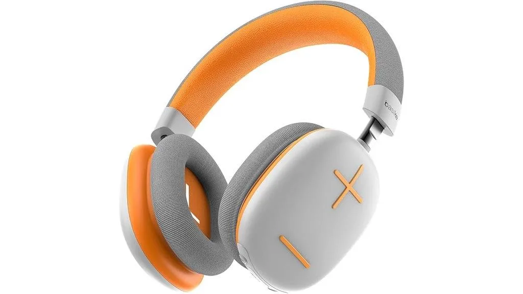 fones de ouvido bluetooth básicos sobre a orelha