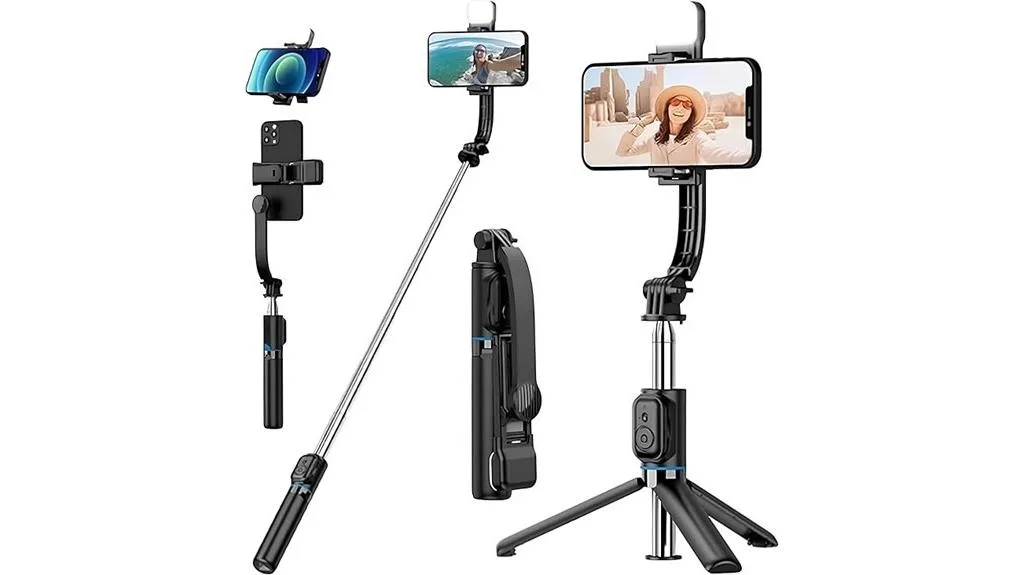 tripé para selfies com bluetooth