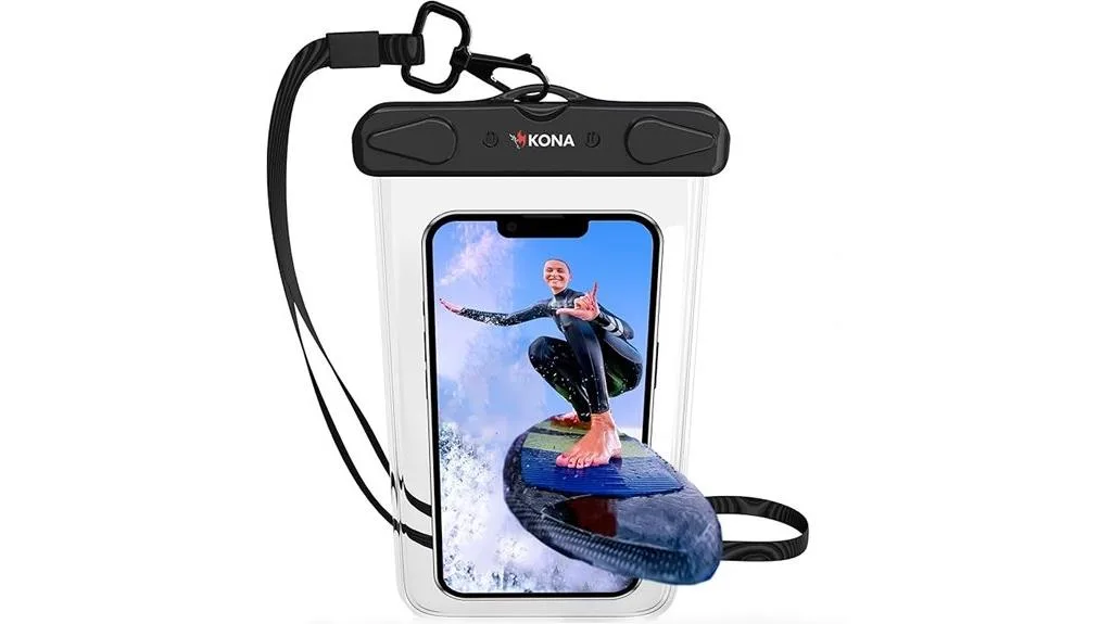 sacola de telefone flutuante à prova d'água