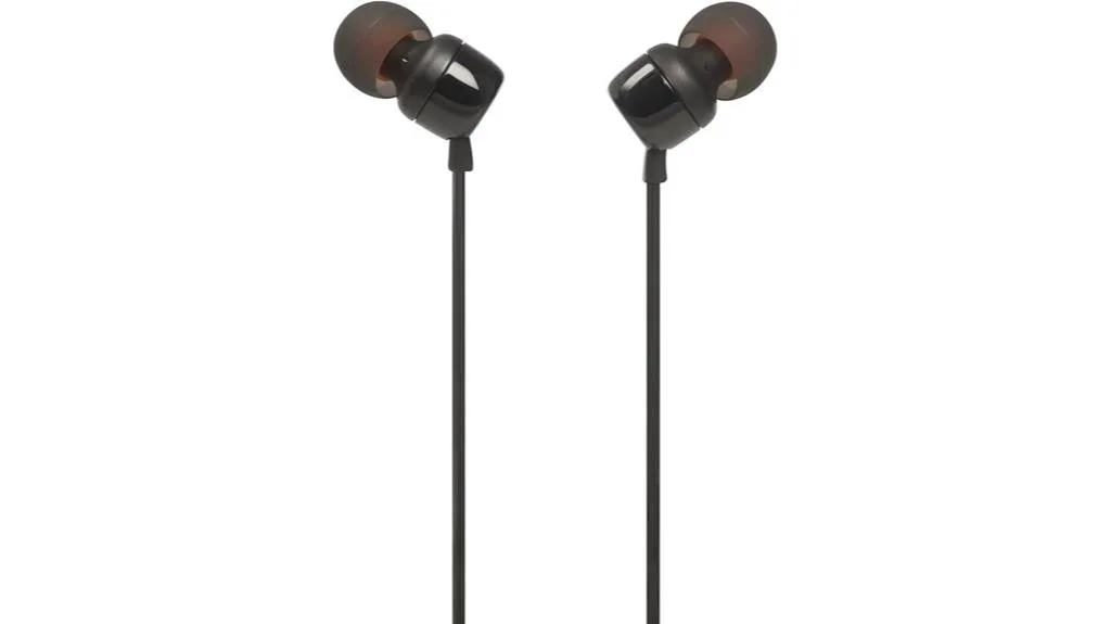 fones de ouvido intra-auriculares jbl pretos