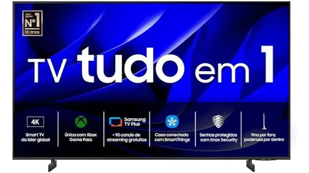 grande TV 4k cristal uhd