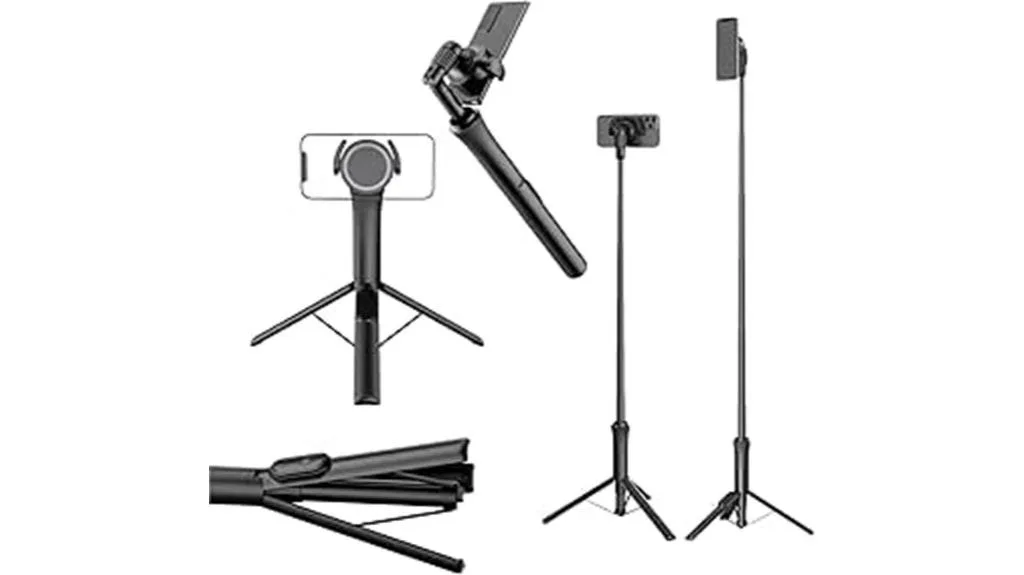 tripé de selfie magnético