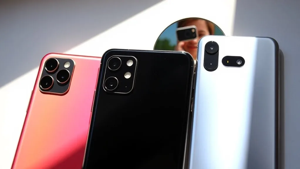 fatores de seleção de smartphone para selfie