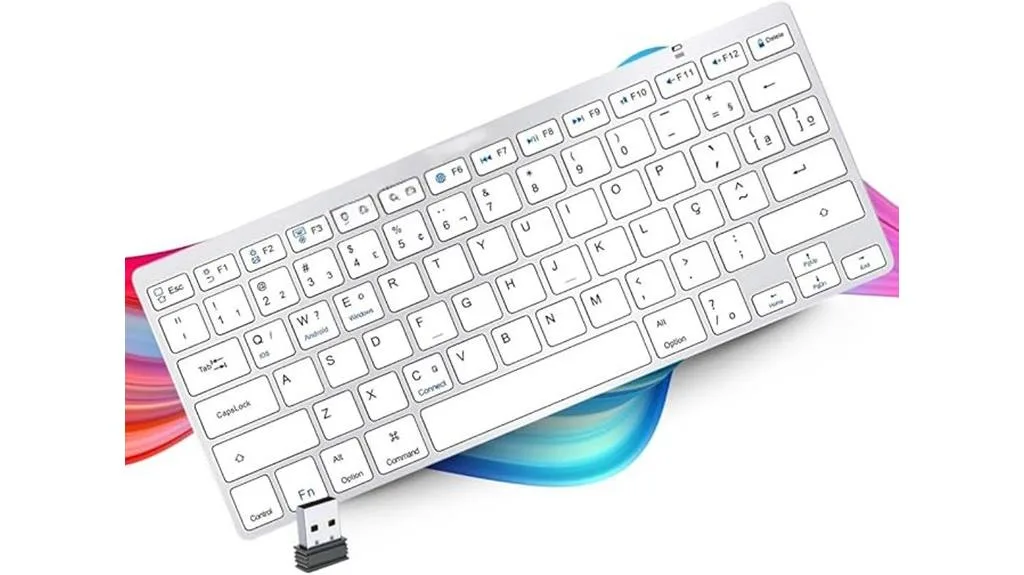 adaptador de teclado bluetooth sem fio