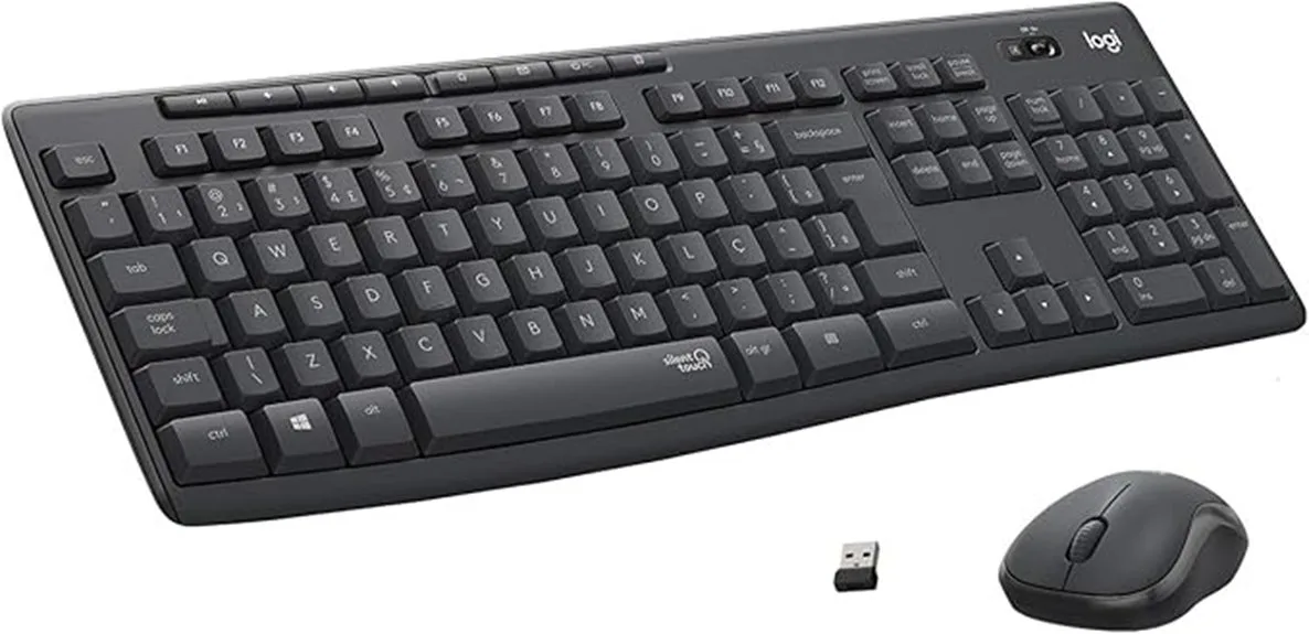 teclado e mouse sem fio